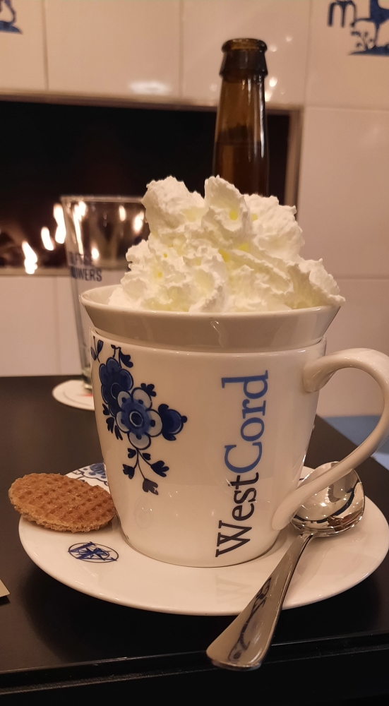 warme chocolademelk in Westcord Delft